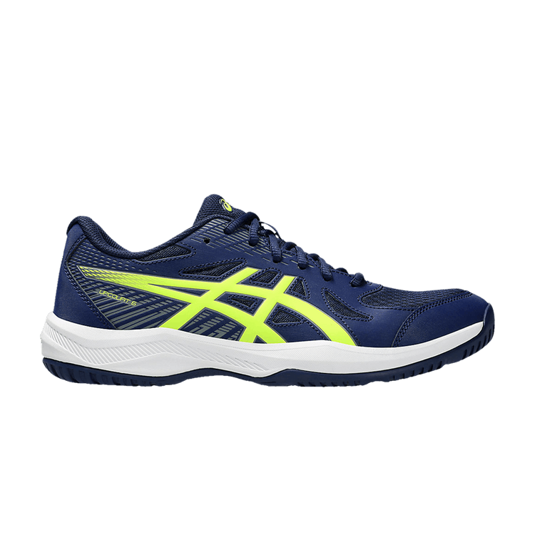 ASICS Upcourt 6 Blue Expanse Safety Yellow