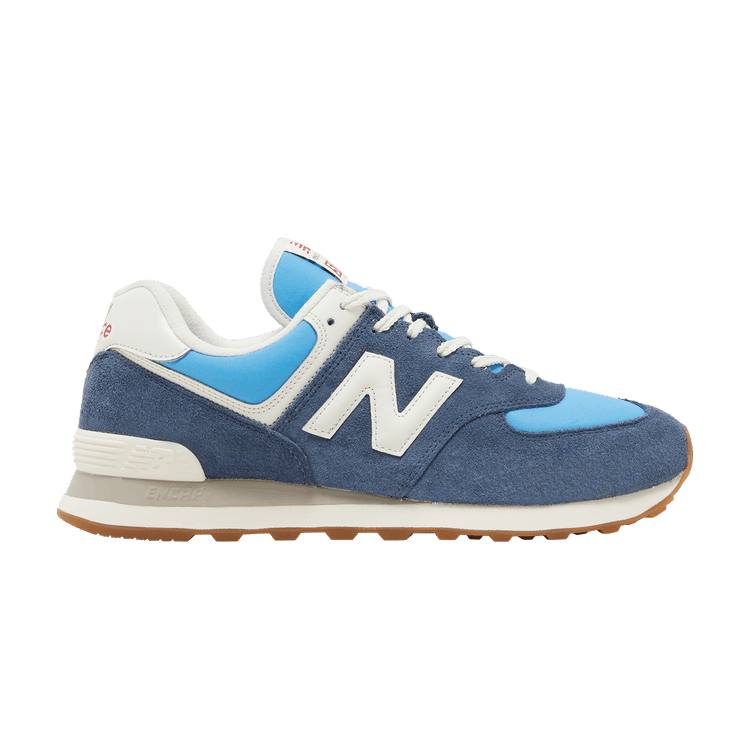 New Balance 574 Blue White Gum