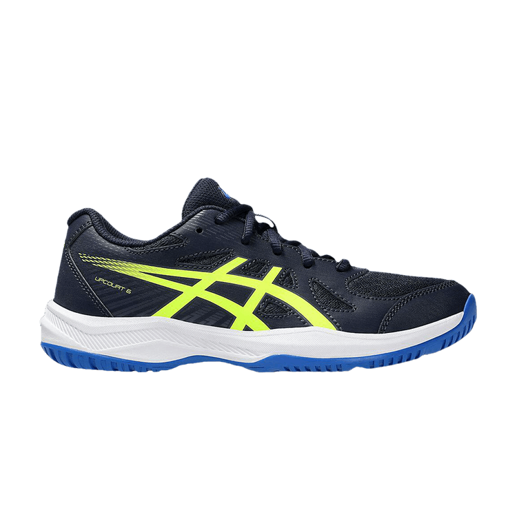 ASICS Upcourt 6 Midnight Safety Yellow (GS)