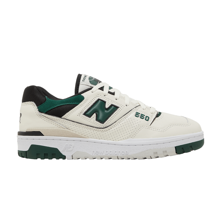 New Balance 550 Sea Salt Pine Green