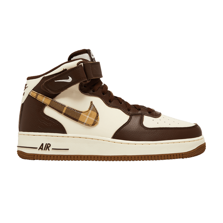 Nike Air Force 1 Mid '07 Brown Plaid