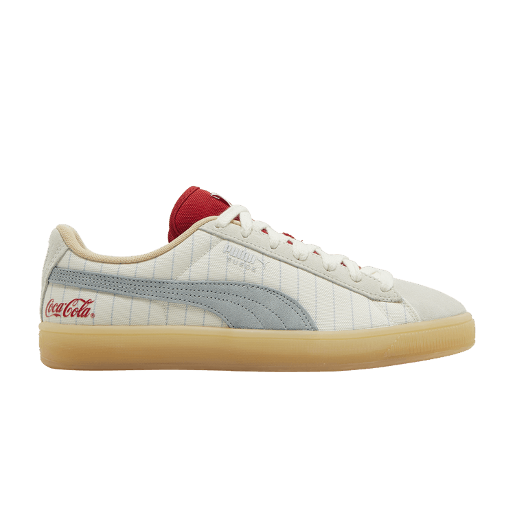 Puma Suede Coca Cola White