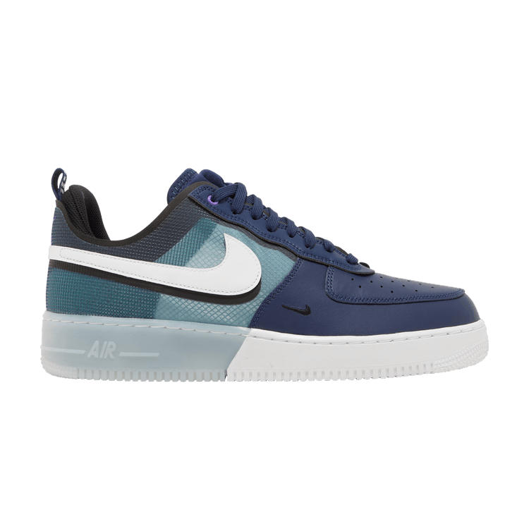 Nike Air Force 1 Low React Midnight Navy Teal