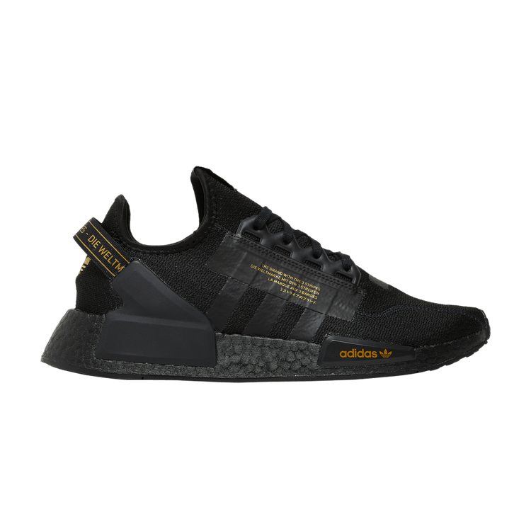 adidas NMD R1 V2 Black Gold Metallic