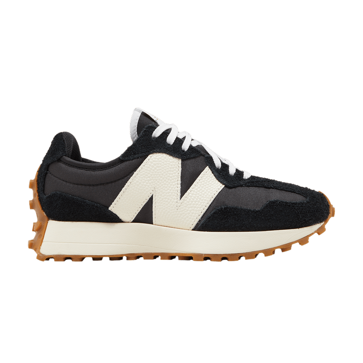 New Balance 327 Black White Gum (Women's)