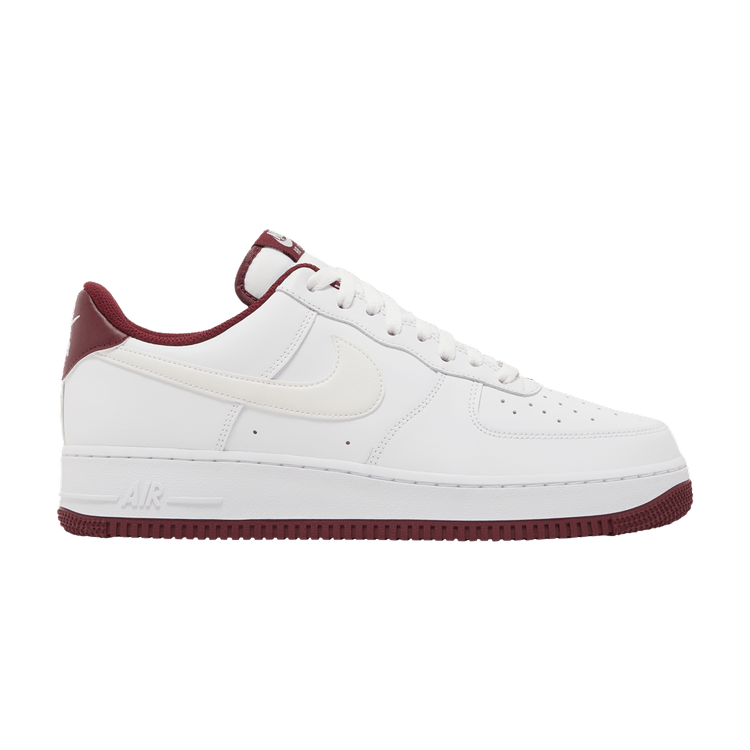 Nike Air Force 1 Low '07 White Dark Beetroot