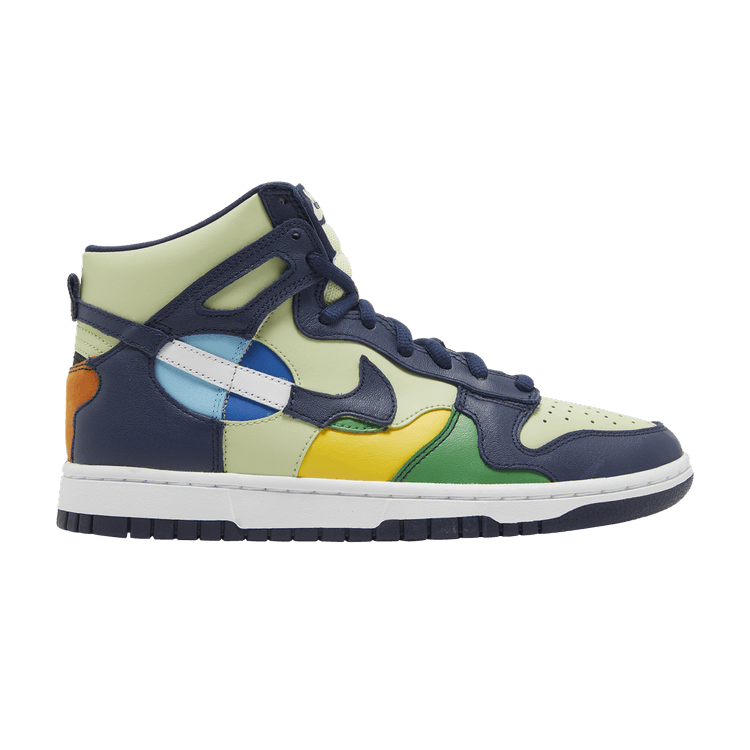 Nike Dunk High See Through Pistachio Midnight Navy (Women's)