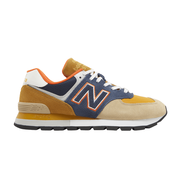 New Balance 574 Rugged Brown Navy