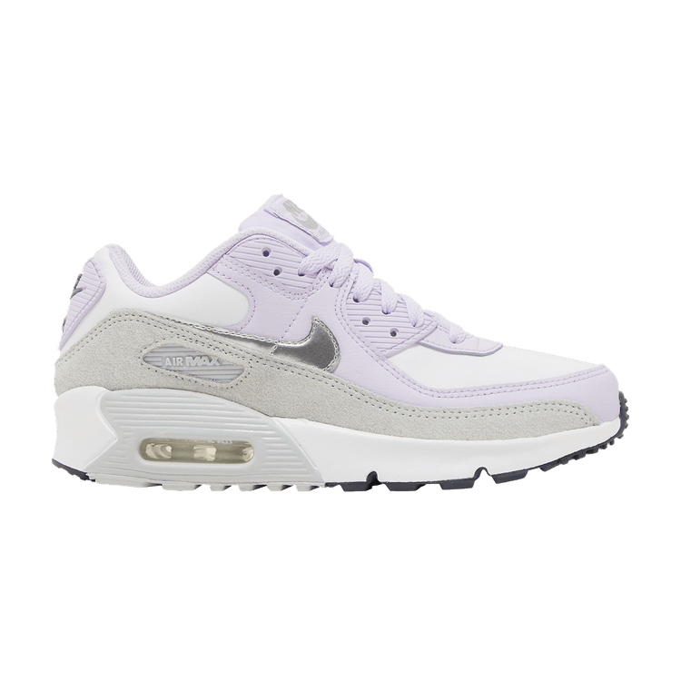 Nike Air Max 90 White Violet Frost (GS)