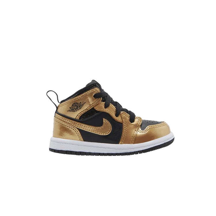 Jordan 1 Mid SE Metallic Gold Black (TD)