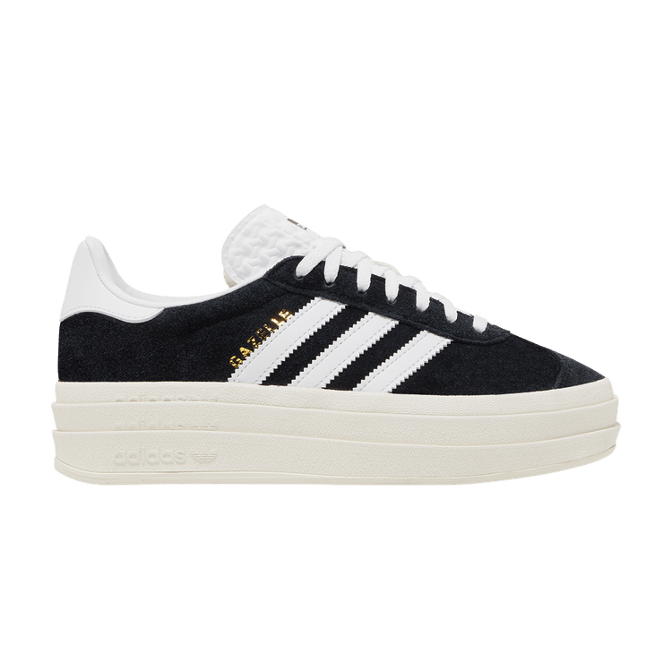 adidas Gazelle Bold Core Black White (Women's)