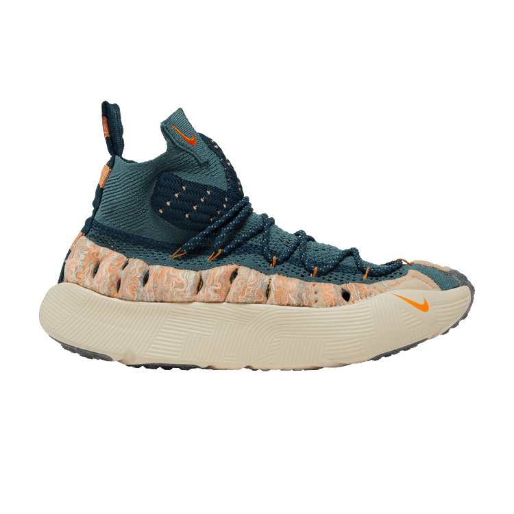 Nike ISPA Sense Flyknit Mineral Slate Magma Orange