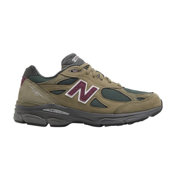 New Balance 990v3 MiUSA Teddy Santis Green Purple