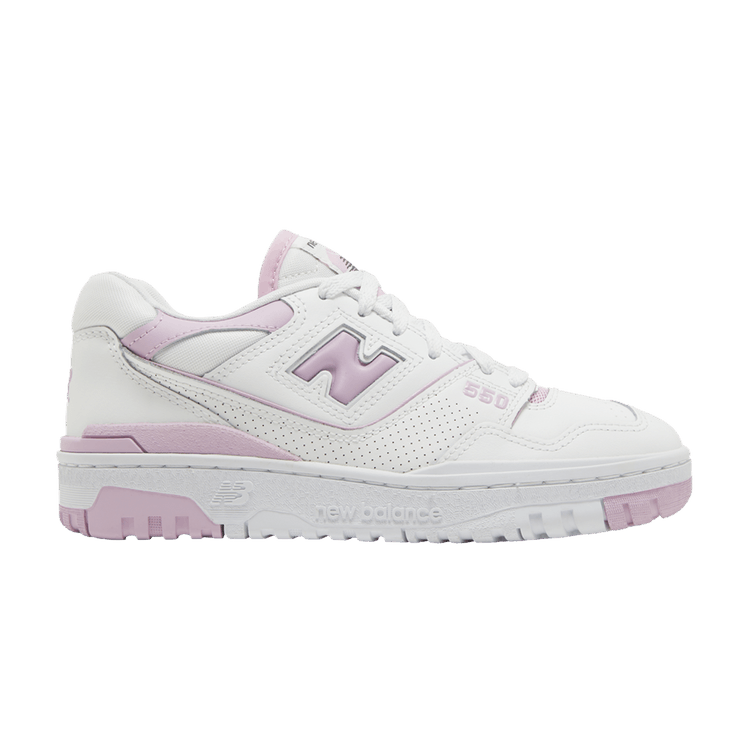 New Balance 550 White Bubblegum Pink (Women's)