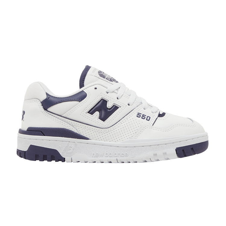 New Balance 550 White Dark Mercury (Women's)