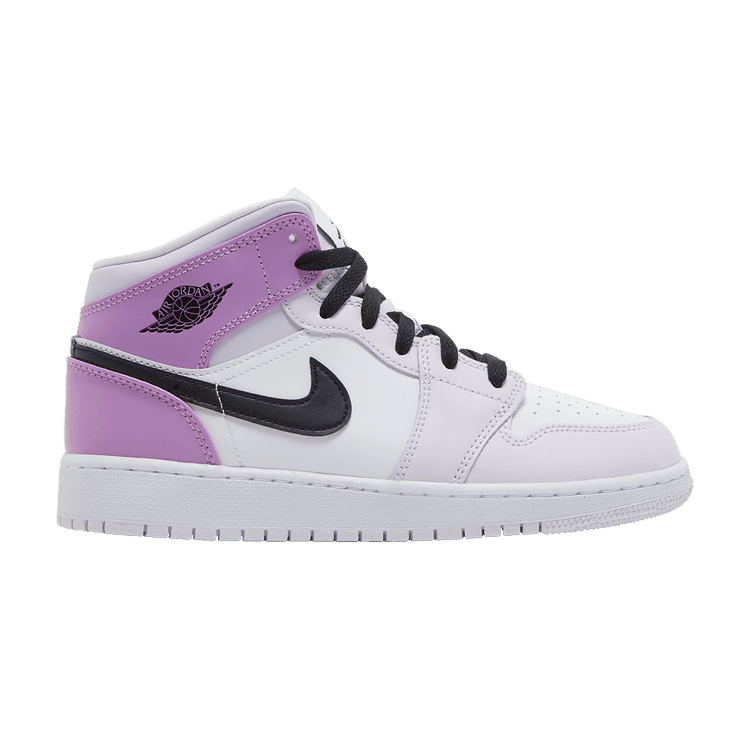 Jordan 1 Mid Barely Grape (GS) - Side Kicks