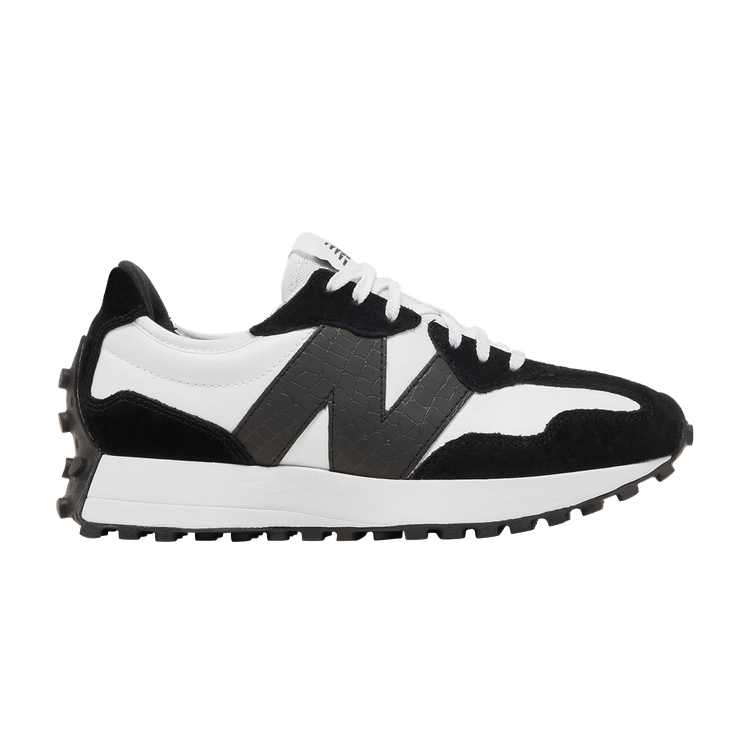 New Balance 327 Black White Black (Women's)