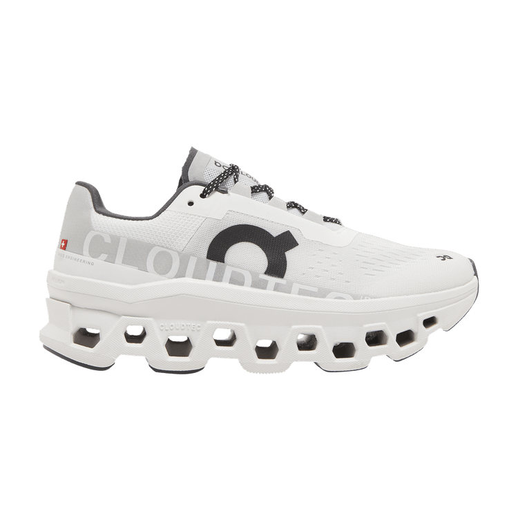 On Running Cloudmonster White Black (Women's)