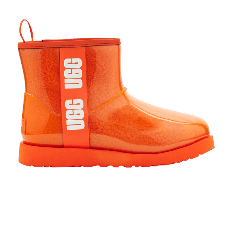 UGG Classic Clear Mini II Boot Orange Soda (Kids)