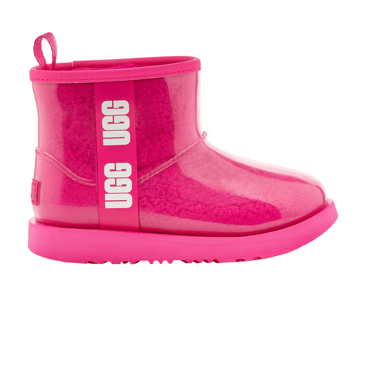 UGG Classic Clear Mini II Boot Rock Rose (Kids)