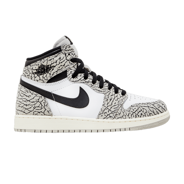 Jordan 1 Retro High OG White Cement (GS)