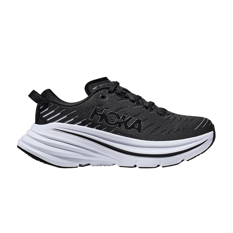 Hoka One One Bondi X Black White