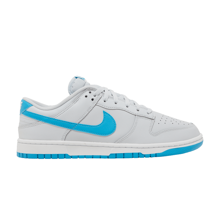 Nike Dunk Low Retro Pure Platinum Blue Lightning