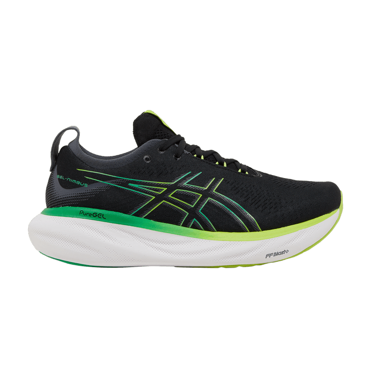 ASICS Gel-Nimbus 25 Black Lime Zest