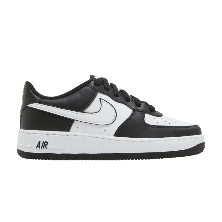 Nike Air Force 1 Low LV8 2 White Swoosh Panda (GS)