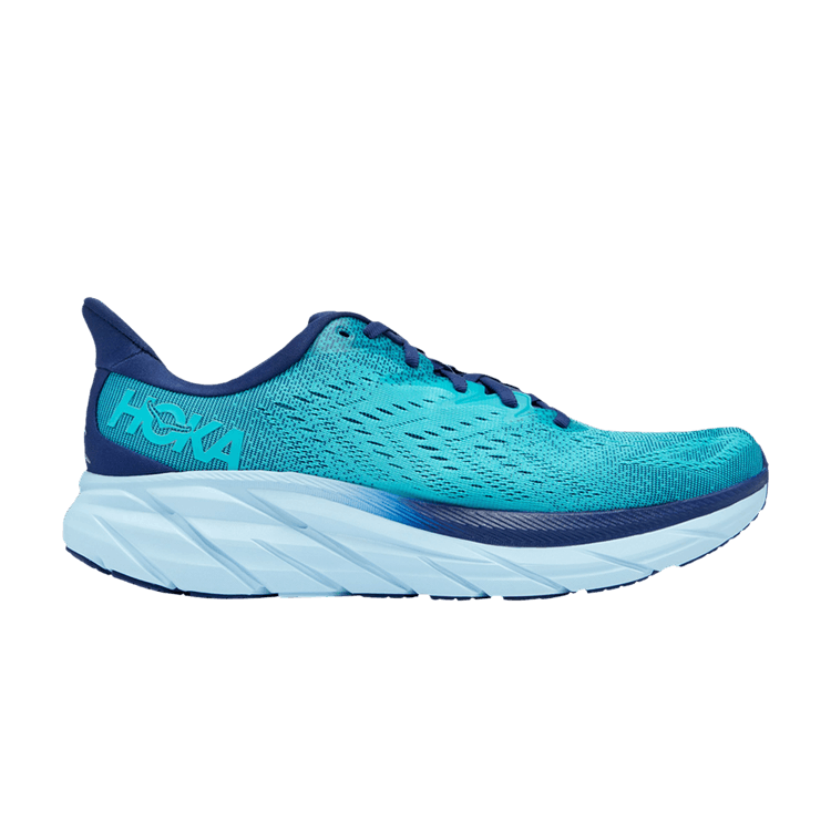 Hoka One One Clifton 8 Bellwether Blue Scuba Blue