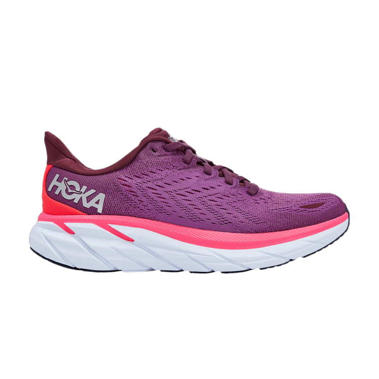 Hoka One One Clifton 8 Grape Wine Beautyberry (Women's)