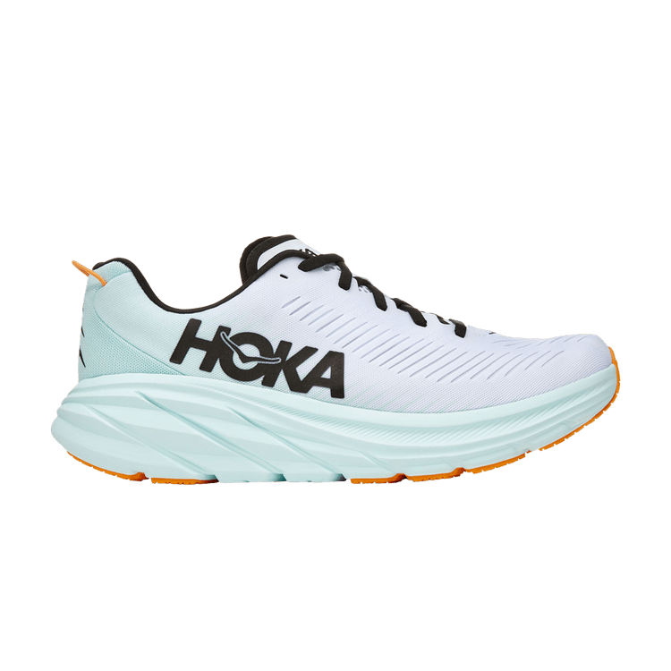 Hoka One One Rincon 3 White Blue Glass