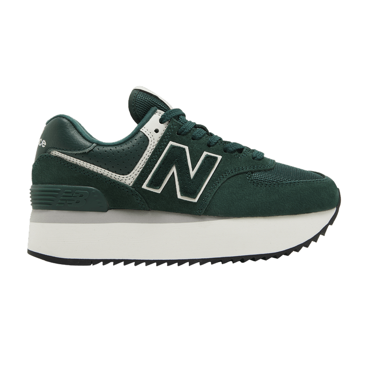 New Balance 574 Plus Acidic Green (Women's)