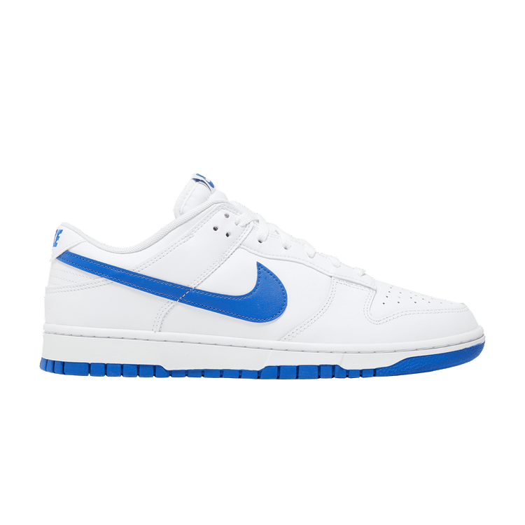 Nike Dunk Low White Hyper Royal