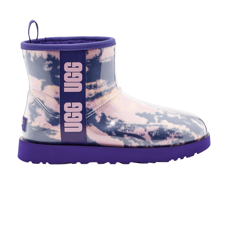 UGG Classic Clear Mini Boot Marble Violet Night (Women's)