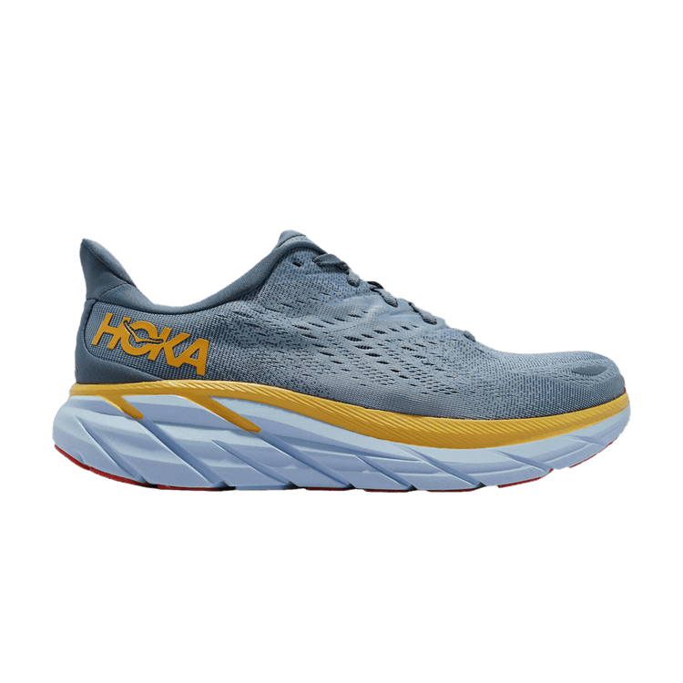 Hoka One One Clifton 8 Goblin Blue Mountain Spring (Wide)