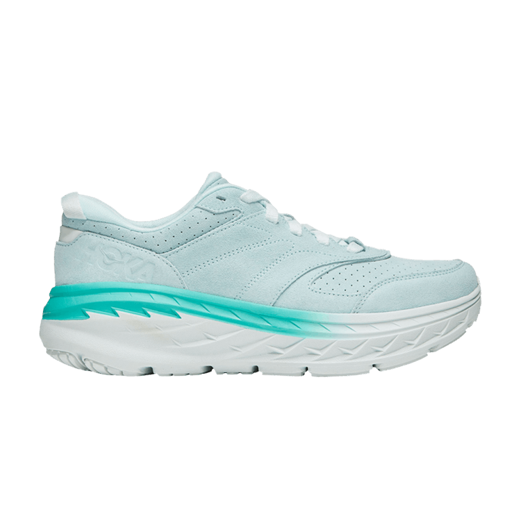 Hoka One One Bondi L Suede Blue Glass (All Gender)