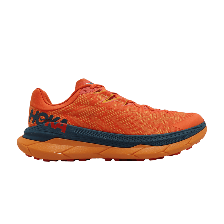 Hoka One One Tecton X Persimmon Orange Blue