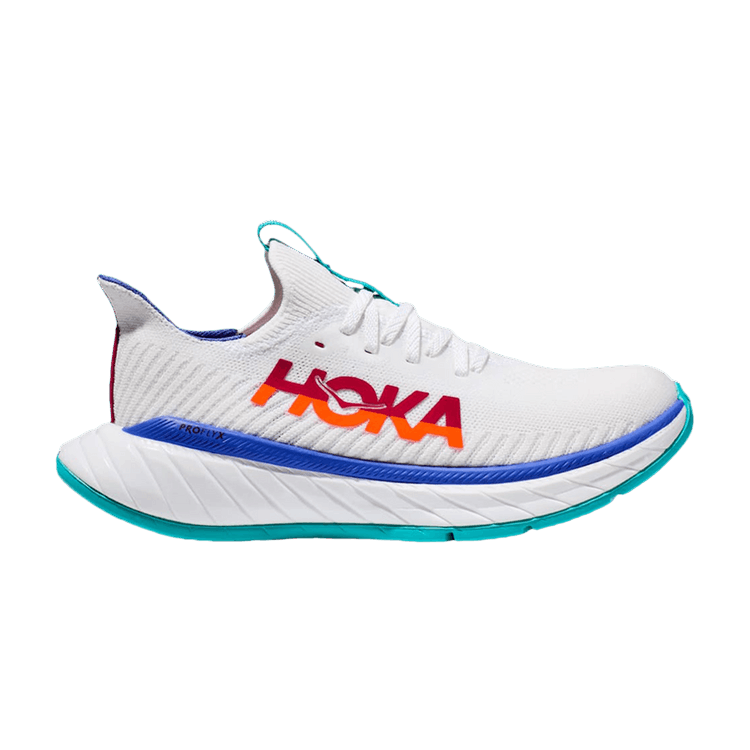 Hoka One One Carbon X 3 White Flame