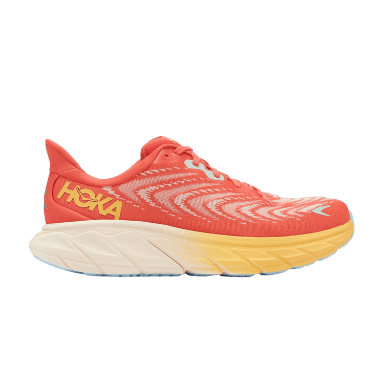 Hoka One One Arahi 6 Fiesta Amber Yellow