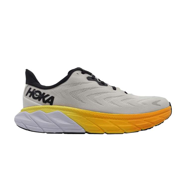 Hoka One One Arahi 6 Nimbus Cloud Blanc De Blanc