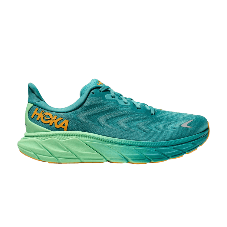 Hoka One One Arahi 6 Ocean Mist Lime Glow