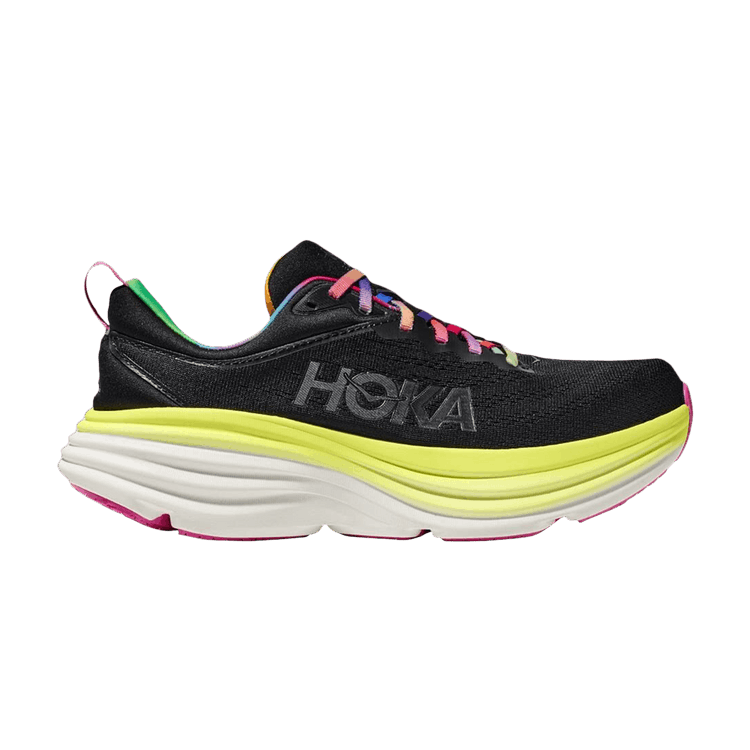 Hoka One One Bondi 8 Black Citrus