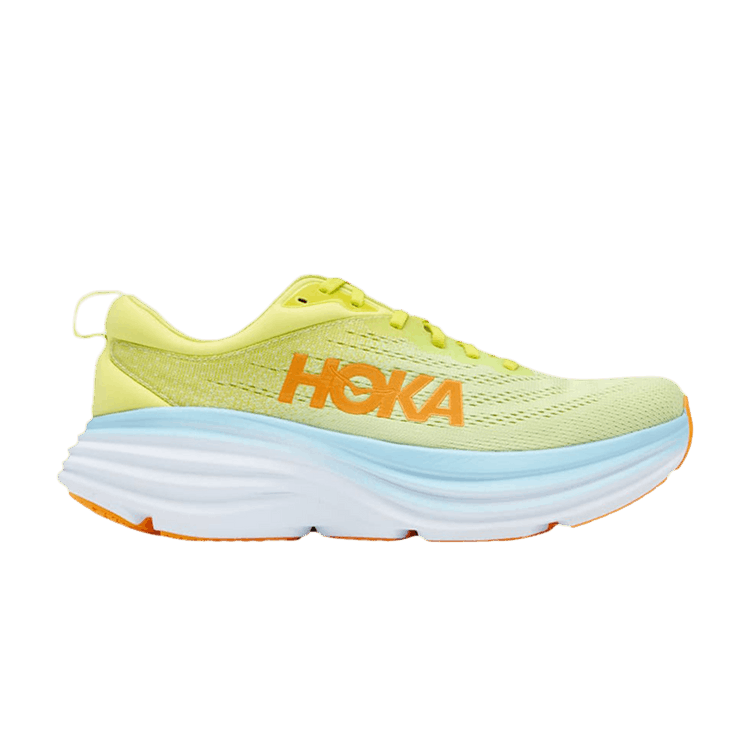 Hoka One One Bondi 8 Butterfly Yellow Evening Primrose