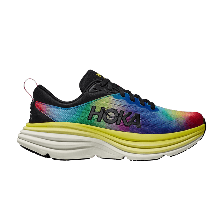 Hoka One One Bondi 8 Black Multi-Color