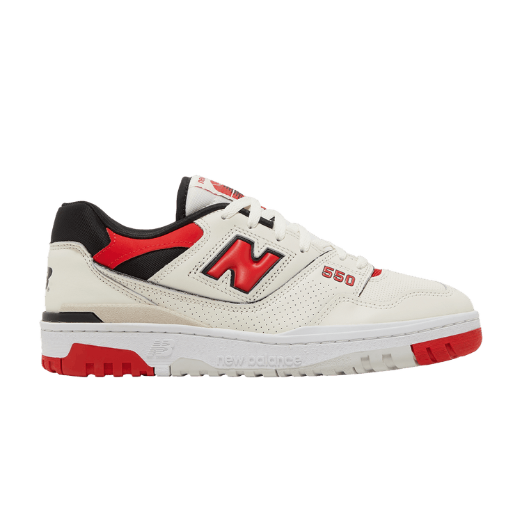 New Balance 550 Sea Salt True Red