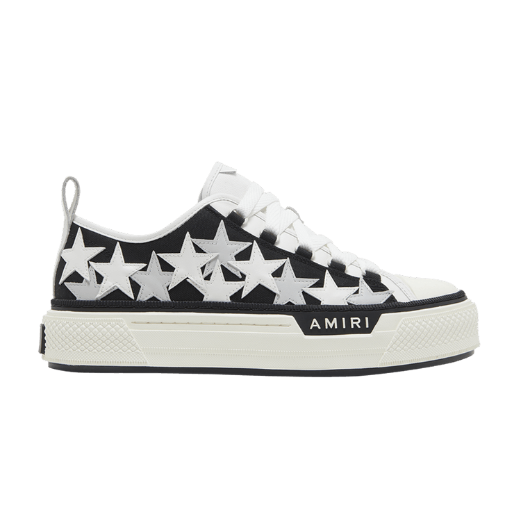 AMIRI Stars Court Low Black White