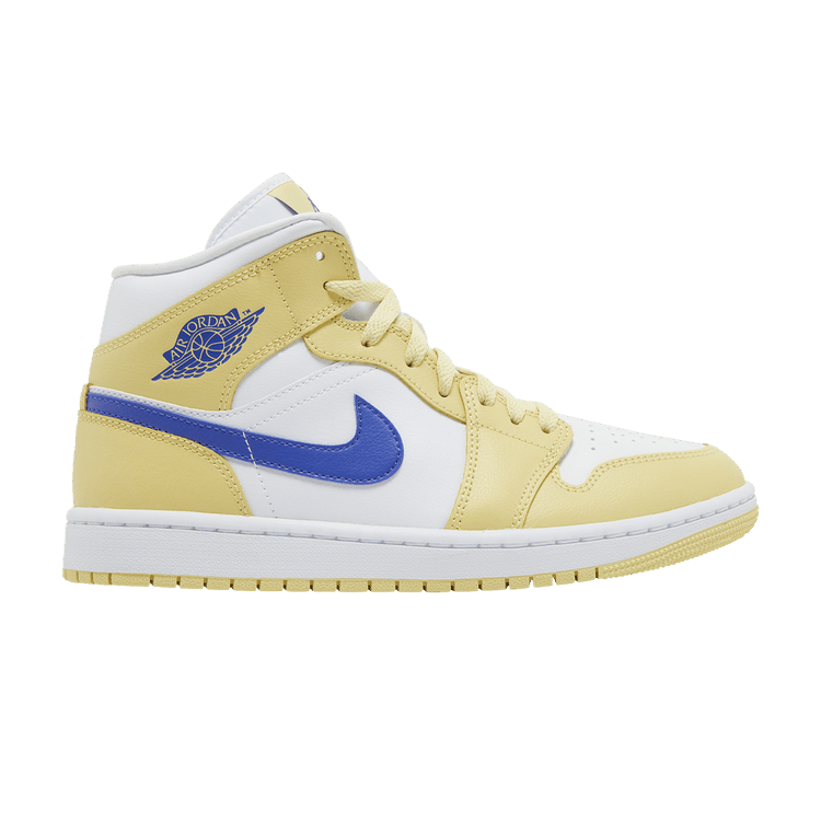 Jordan 1 Mid Lemon Wash Lapis (Women's)