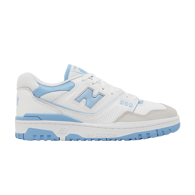 New Balance 550 White Blue Haze Rain Cloud