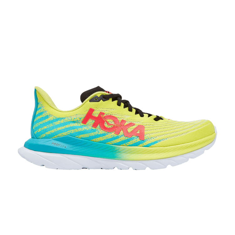 Hoka One One Mach 5 Evening Primrose Scuba Blue